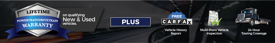 Lifetime Powertrain Warranty